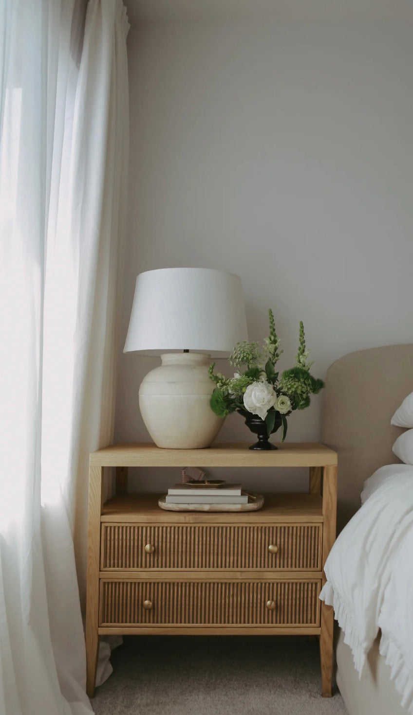 HARLOW NIGHT STAND - Floor model (includes 2)