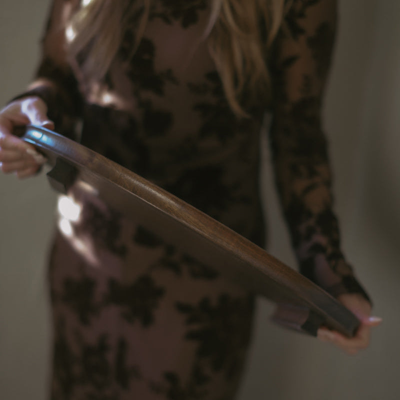 Sapele Oval Riser