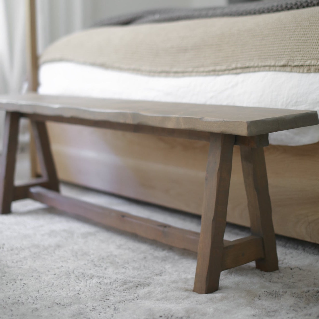 Okla Farmhouse Bench