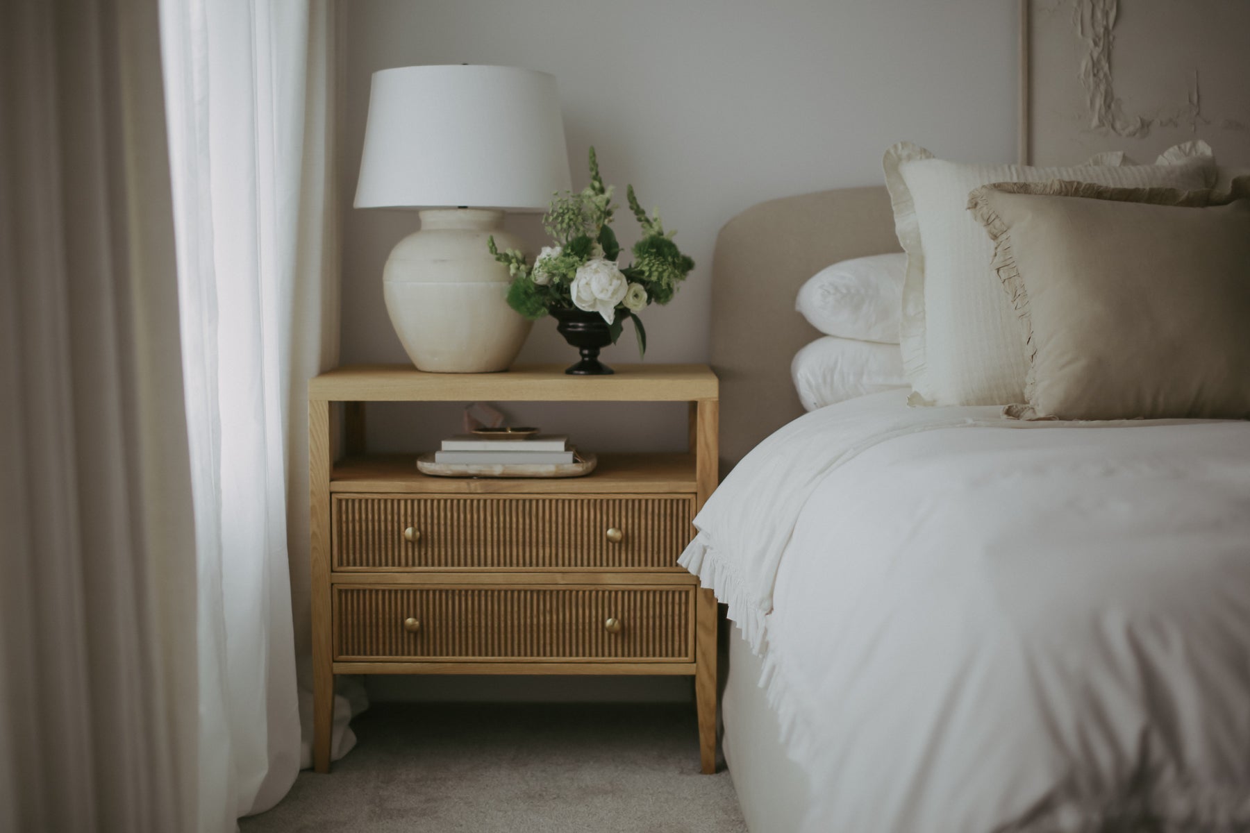 Creating a Cozy, Timeless Bedroom with the Harlow Nightstand