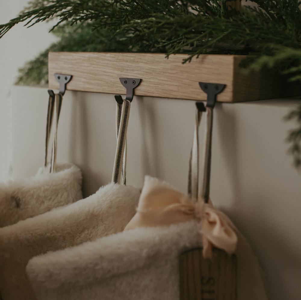 Stocking Wood Hangers