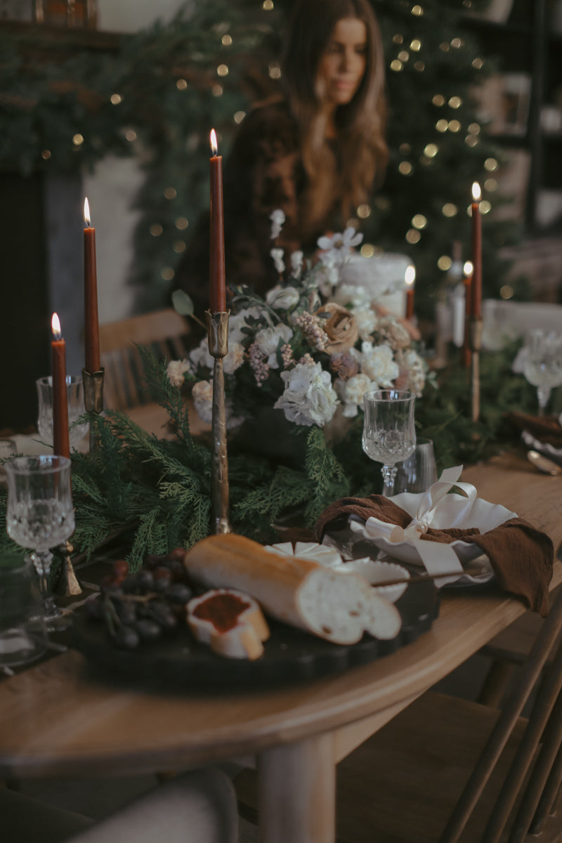 Scalloped Sapele Oval Riser