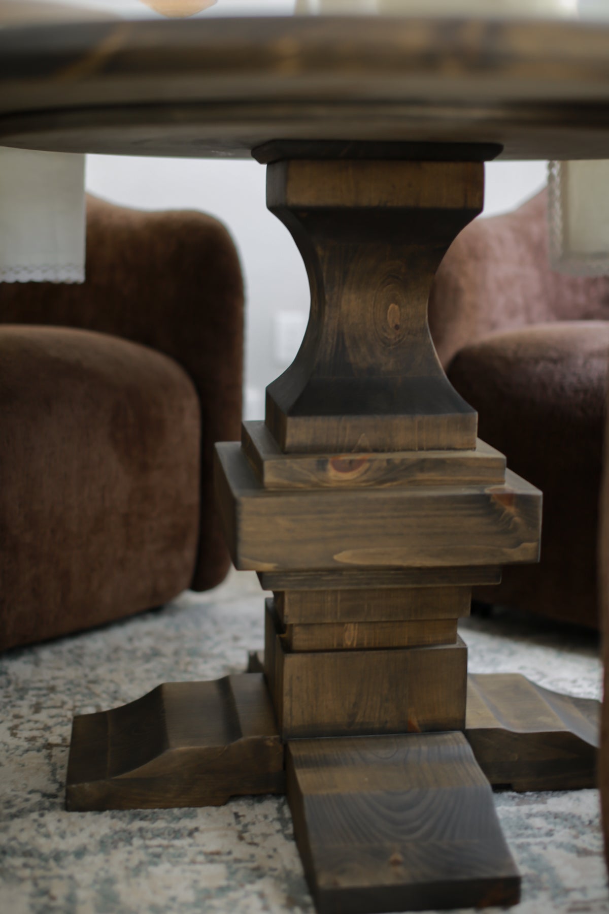 Heritage Modern Round Dining Table