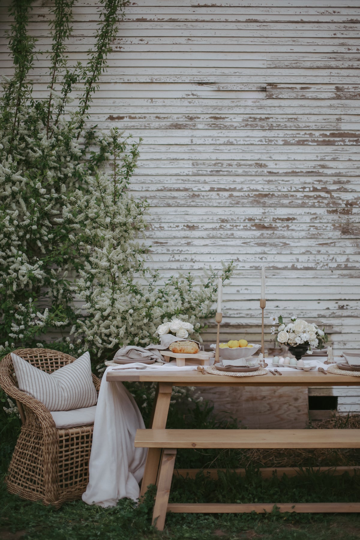 Linen Pinstripe Pillow