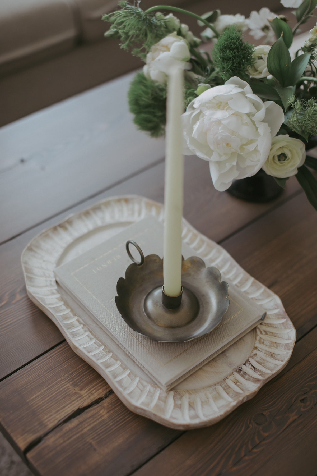 Grace wooden tray