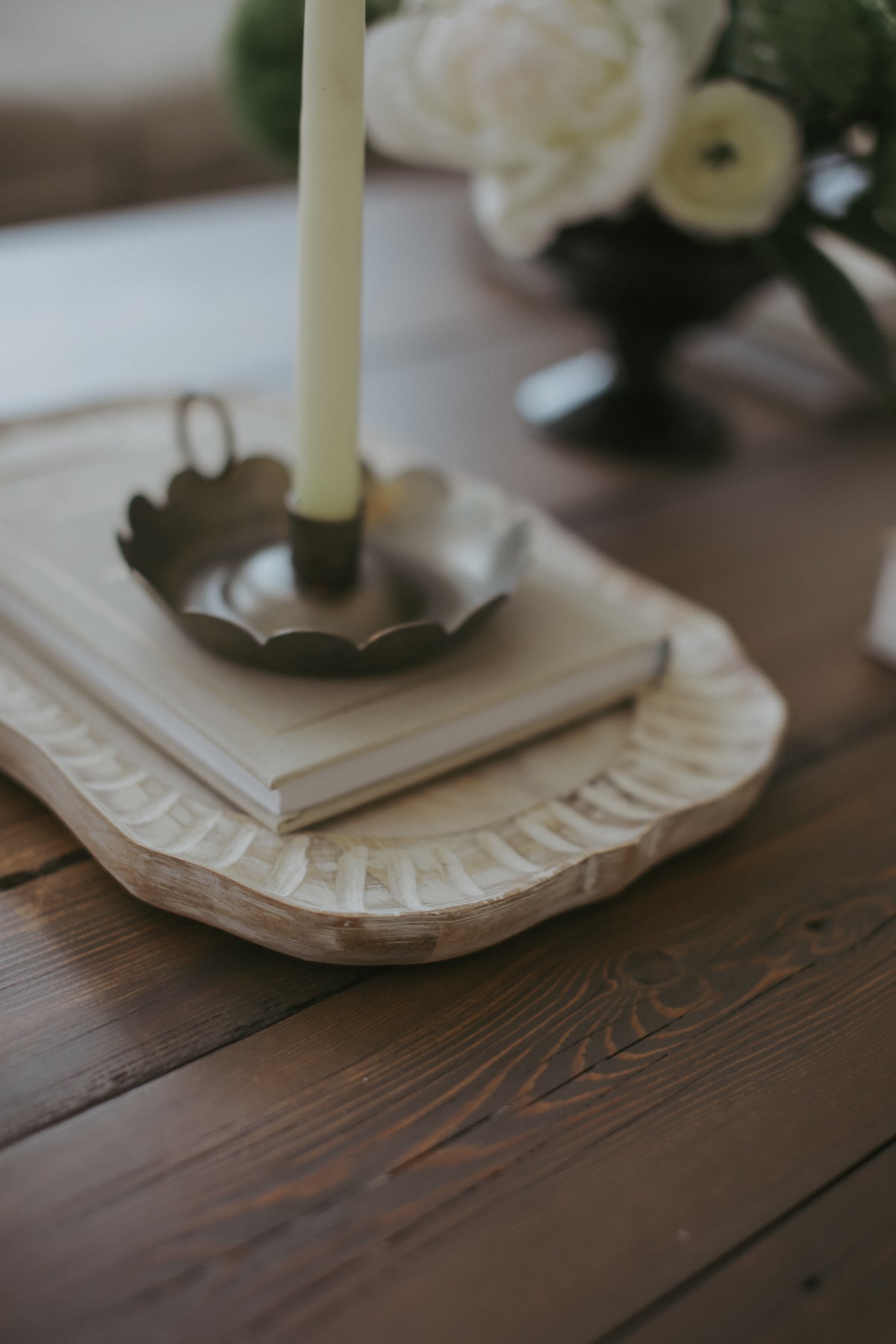 Grace wooden tray