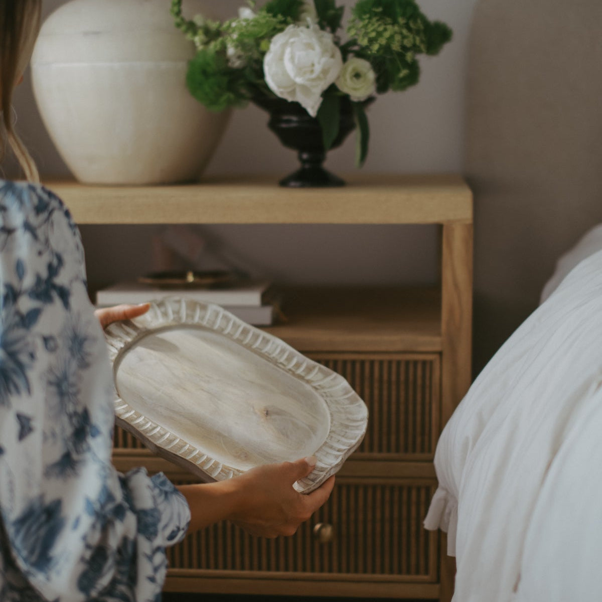 Grace wooden tray