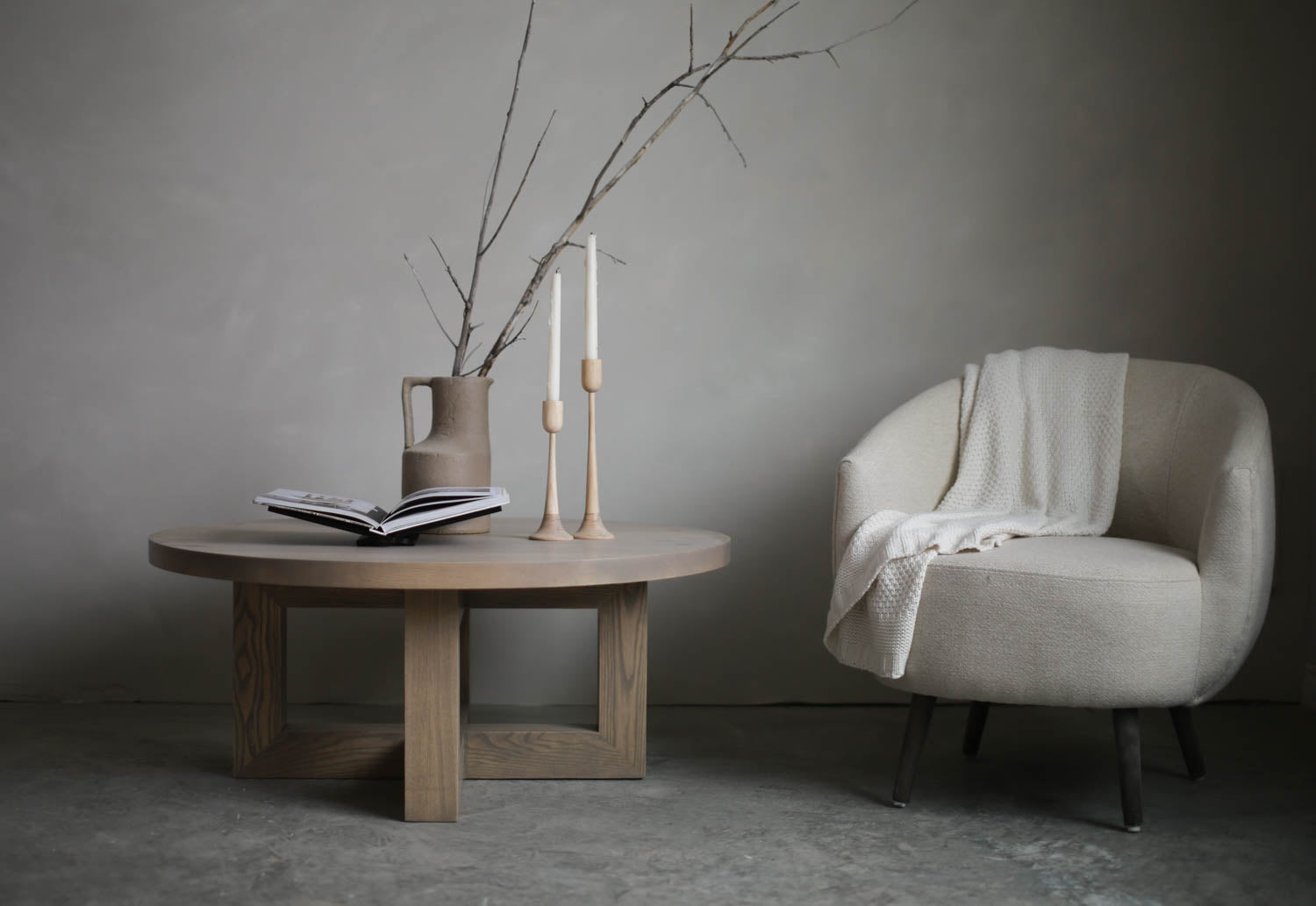 Sage Round Coffee Table Primrose