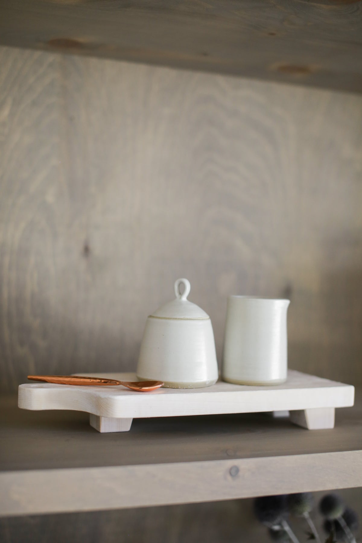 Ceramic Creamer &amp; Sugar