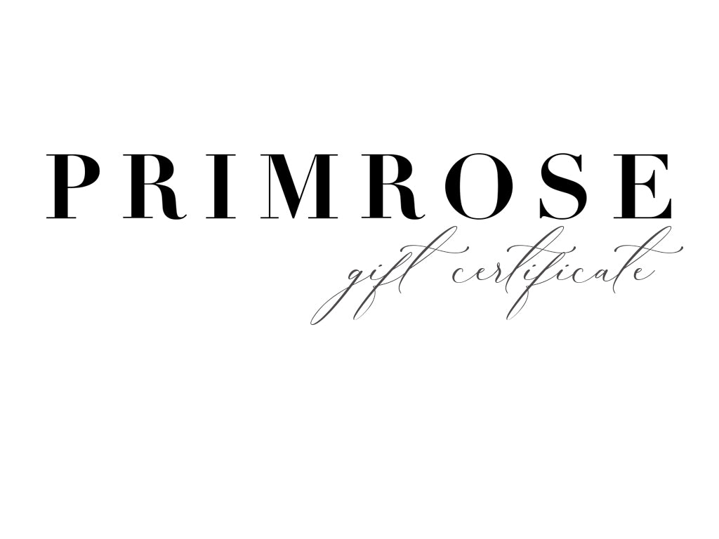Primrose Gift Card