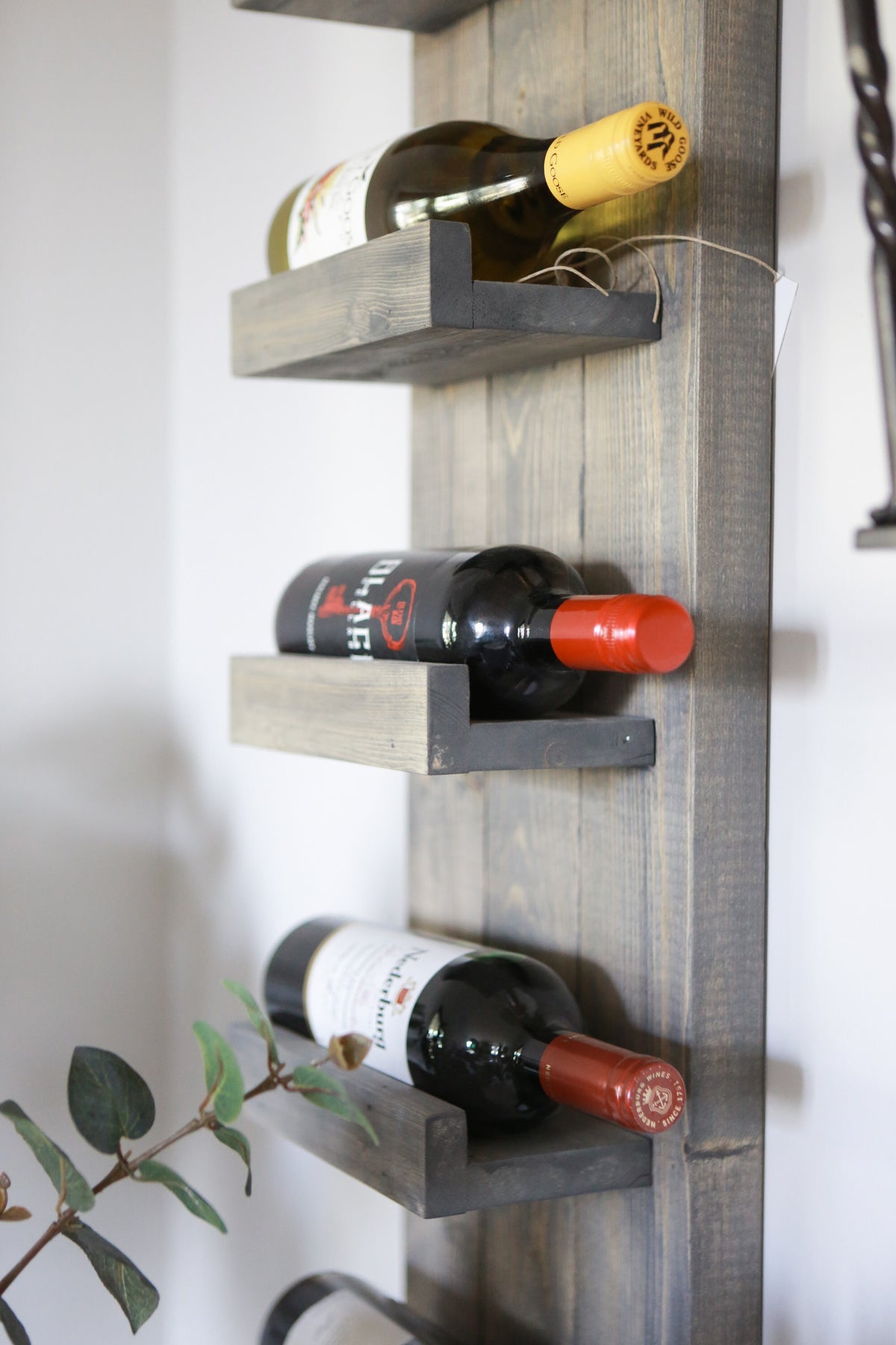 Farmhouse Wine Shelf